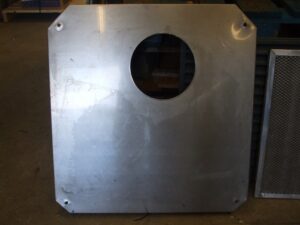 Repair and refub 252075 panel after