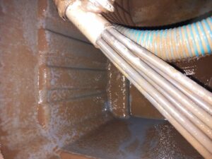 System Flush on Sigma 255767 tank before